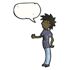 talking teenager cartoon N2