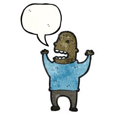 cartoon laughing man N39