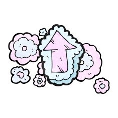 decorative arrow cartoon N21