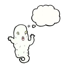 Cartoon Ghost N180