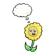 cartoon flower N526