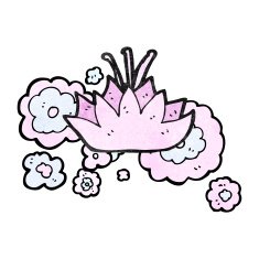 decorative flower cartoon element N4