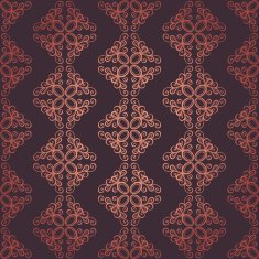 Seamless Ornate Abstract Pattern N3