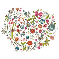 Floral heart N5