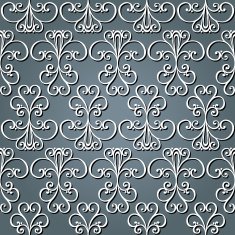 Seamless Ornate Abstract Pattern N6