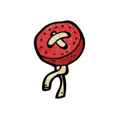 cartoon old button N9