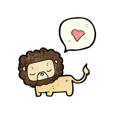 cute carton lion N2