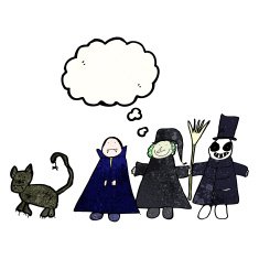 cartoon halloween group N2