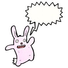 dancing rabbit cartoon N4