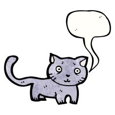 Cartoon Cat N322