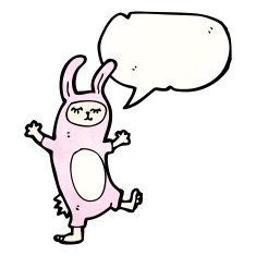 rabbit costume cartoon N2