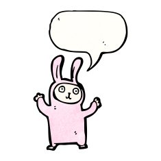 rabbit costume cartoon N3