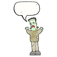 frankenstein's monster cartoon N4