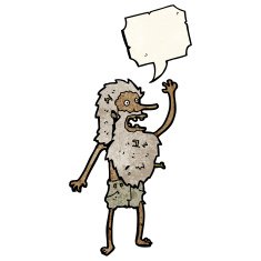 cartoon shipwrecked man N2
