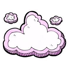 cartoon cloud symbol N46
