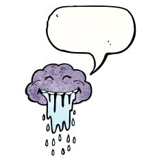 cartoon raincloud N21