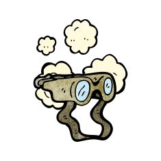 cartoon binoculars N6