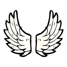 Cartoon Wings N5