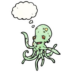 caroon octopus squid N2