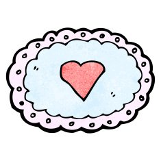 cartoon decorative heart symbol N2