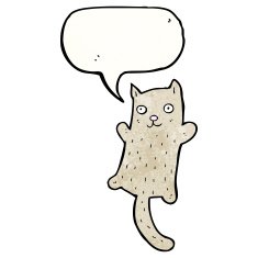 Cartoon Cat N324
