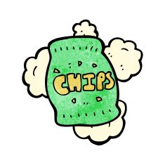 Cartoon Potato Chips N14