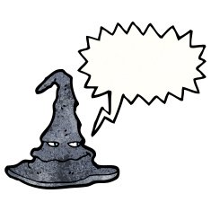 cartoon witches hat N8