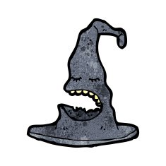 cartoon witches hat N9