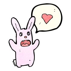 spooky love rabbit N2