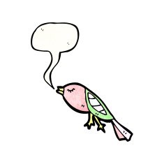 cartoon rare bird N2
