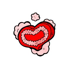 heart symbol cartoon N3