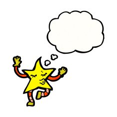 dancing star cartoon N3