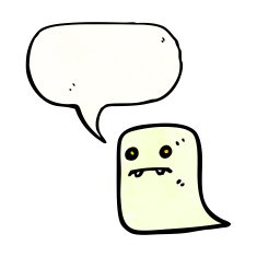 cartoon little ghost N9