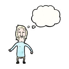 cartoon blond man with mustache N2