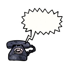 Cartoon Telephone N6