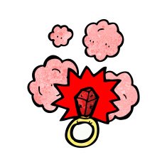 cartoon magic ring N18
