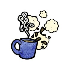 Steaming Hot Coffee N4