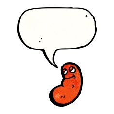Baked Bean Cartoon Character N14