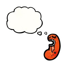 Baked Bean Cartoon Character N15