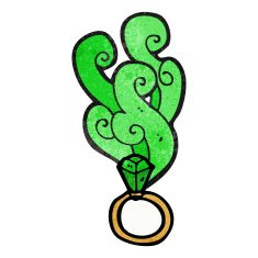 magic ring cartoon N11