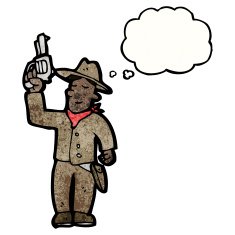 Cartoon Cowboy N26