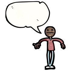 cartoon stick man shrugging shoulders N4