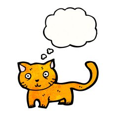 Cartoon Cat N329