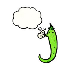 Chili Pepper Cartoon Character N5