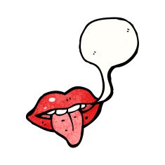 sticking out tongue cartoon N2
