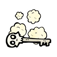 spooky cartoon key N2