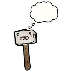 cartoon mallet N7