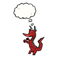 little cartoon dragon N2