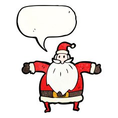 Cartoon Santa Claus N395