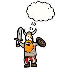 cartoon viking N35